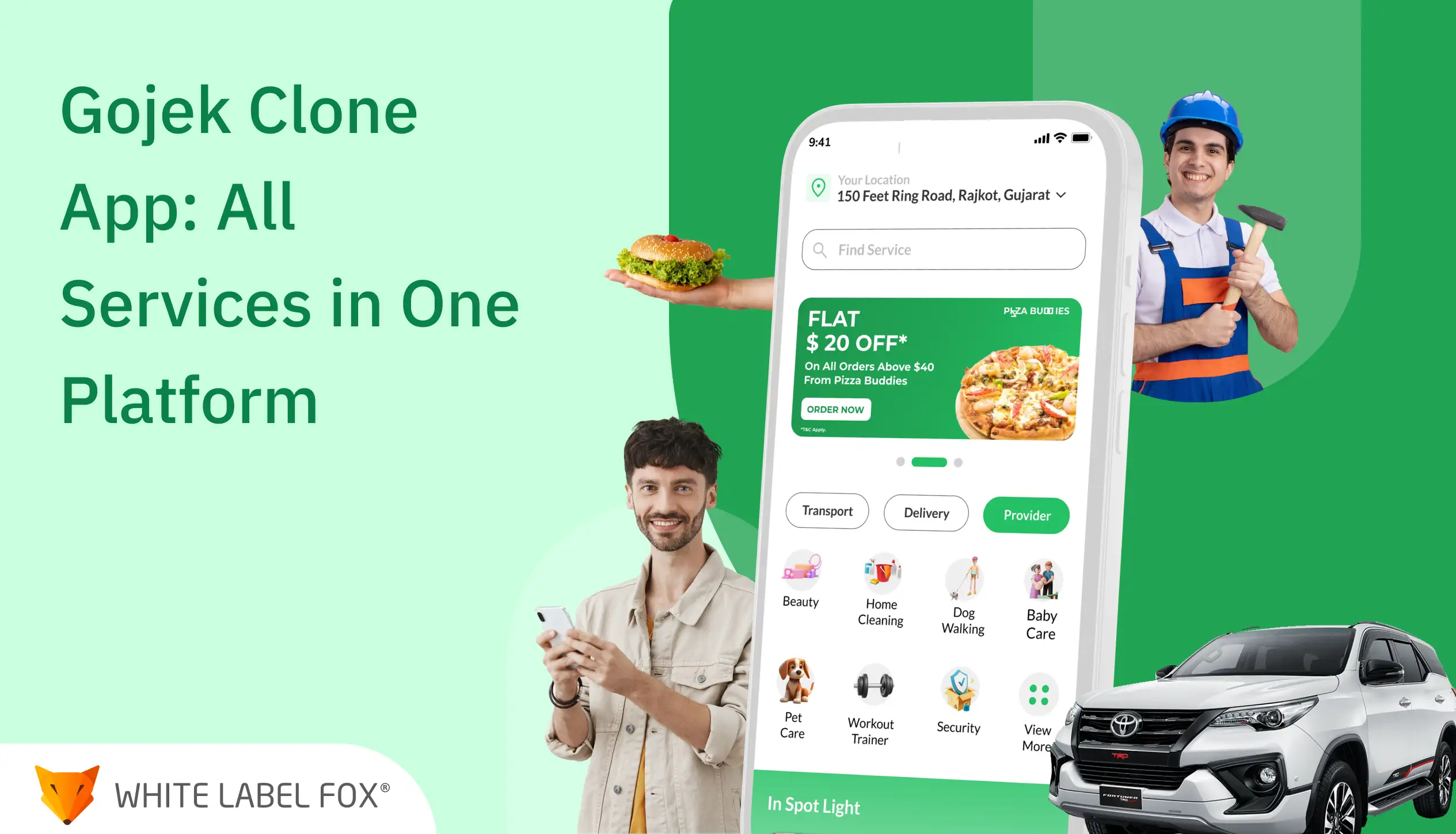 Gojek Clone App: Manage All Your Services in One Place