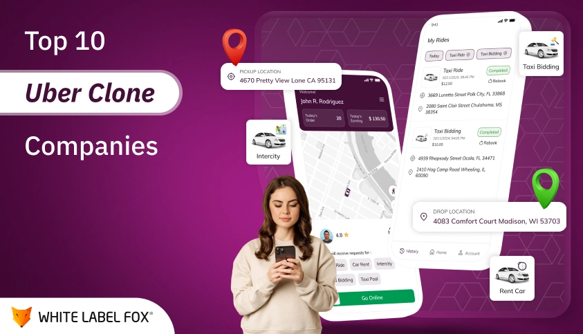 Best Uber Clone App Development Companies 2026